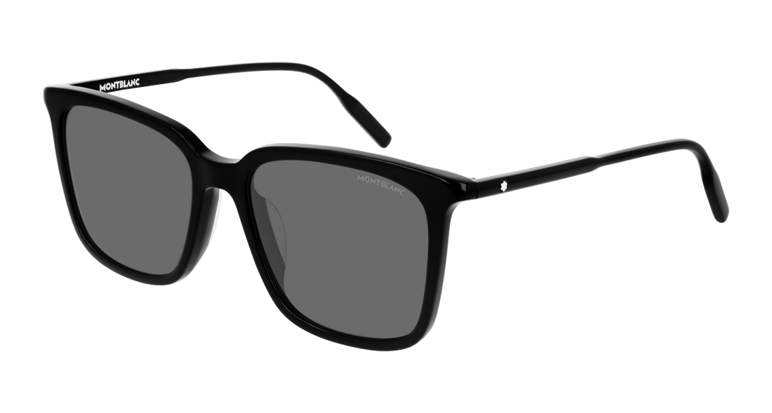 Lunettes de soleil montblanc mb0084sk 001 masculino taille 56mm - Vue principale