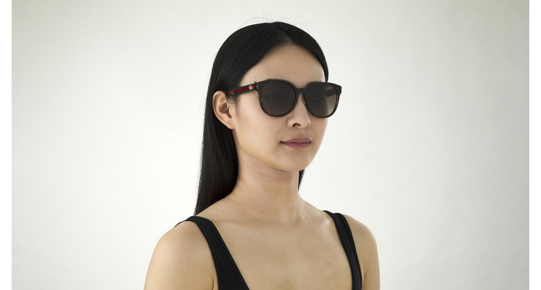 Sonnenbrillen gucci gg0854sk 003 femenino größe 56mm - Detailansicht