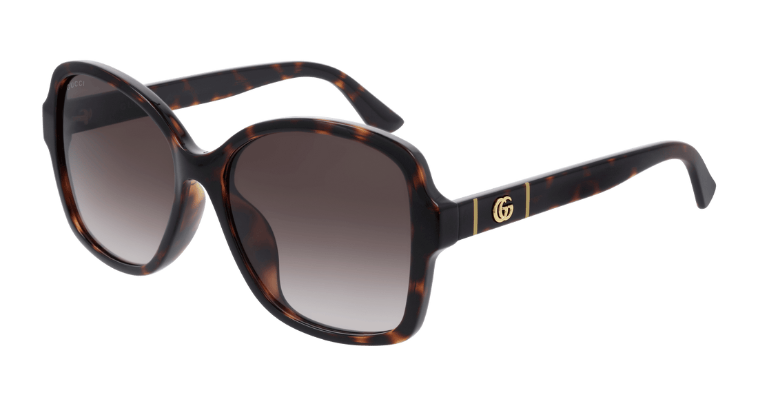 Solglasögon gucci gg0765sa 003 femenino storlek 57mm - Huvudvy