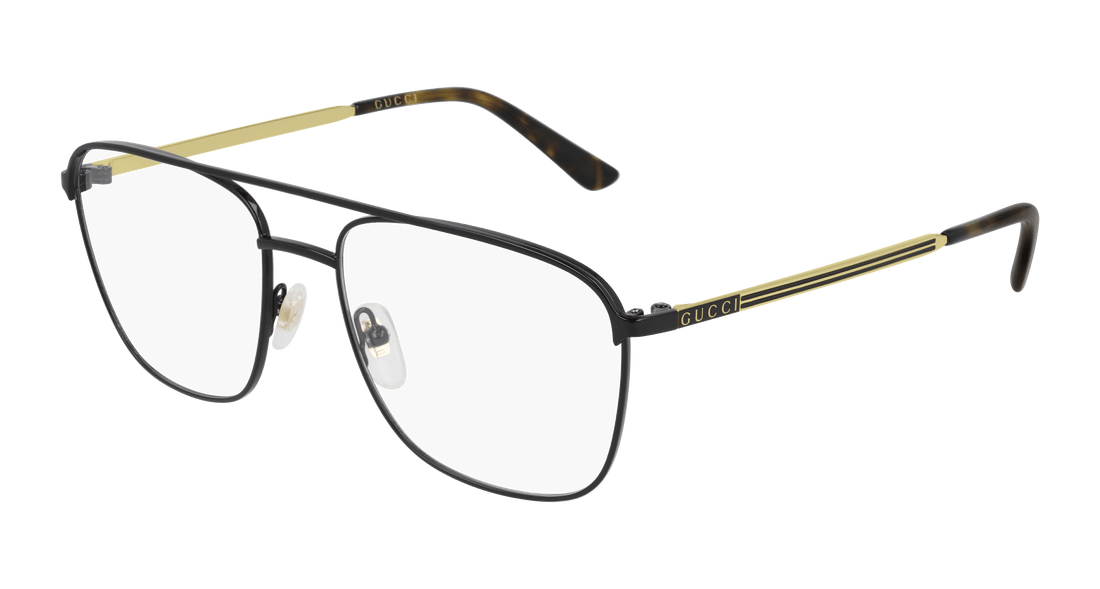 Brillen gucci gg0833o 001 masculino größe 55mm - Hauptansicht