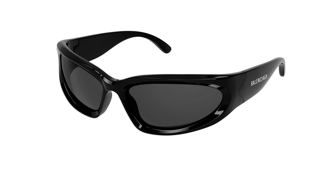 Occhiali da sole balenciaga bb0157s 001 rectangular masculino taglia 65mm - Vista principale