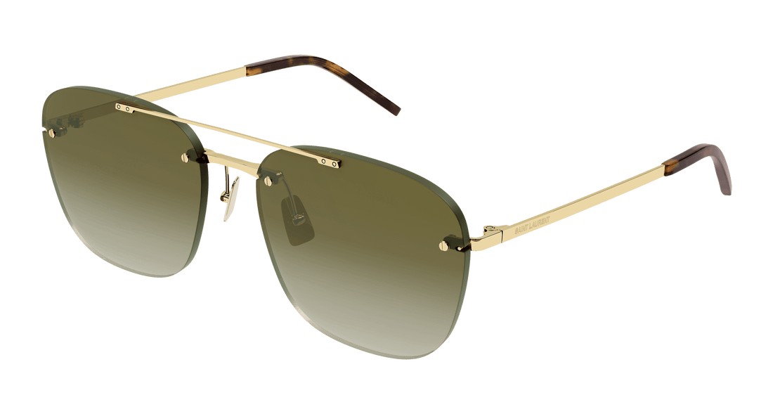 Óculos de sol saint laurent sl 309 rimless 003 square unisex tamanho 58mm - Vista principal
