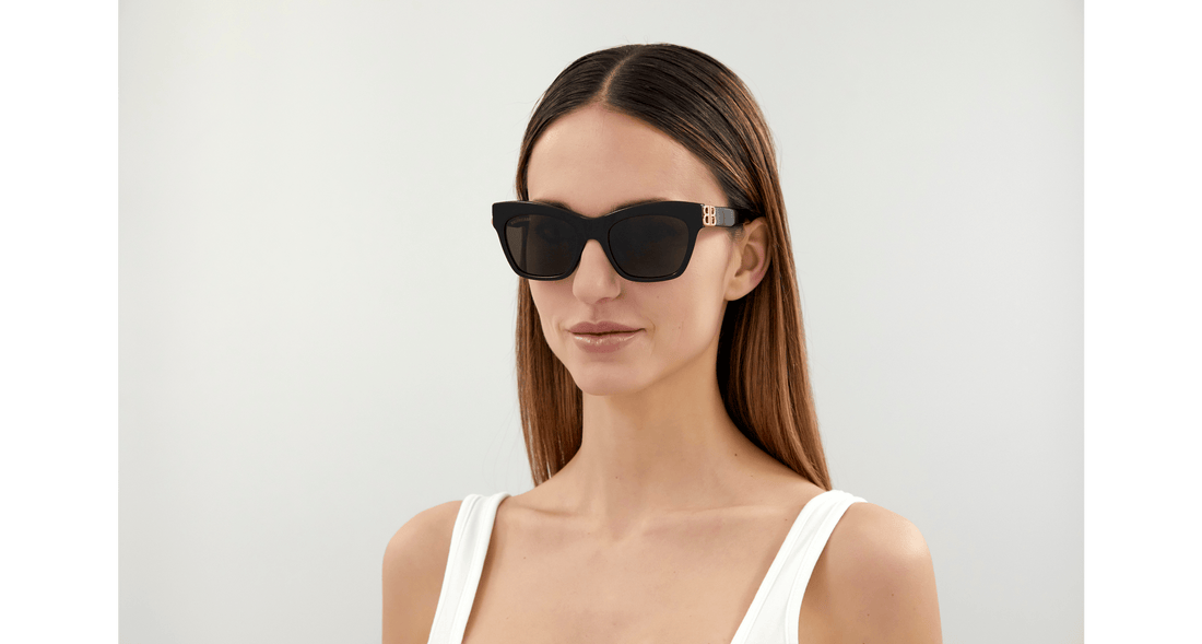 Sonnenbrillen balenciaga bb0132s 001 femenino größe 53mm - Detailansicht
