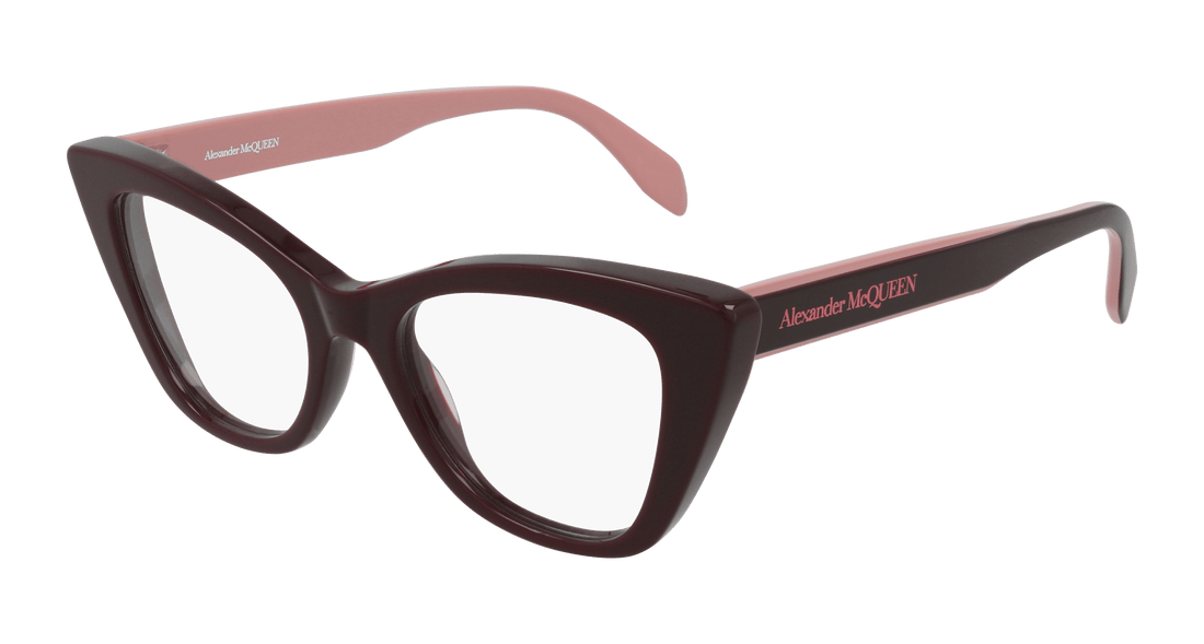 Óculos graduados alexander mcqueen am0305o 004 femenino tamanho 50mm - Vista principal