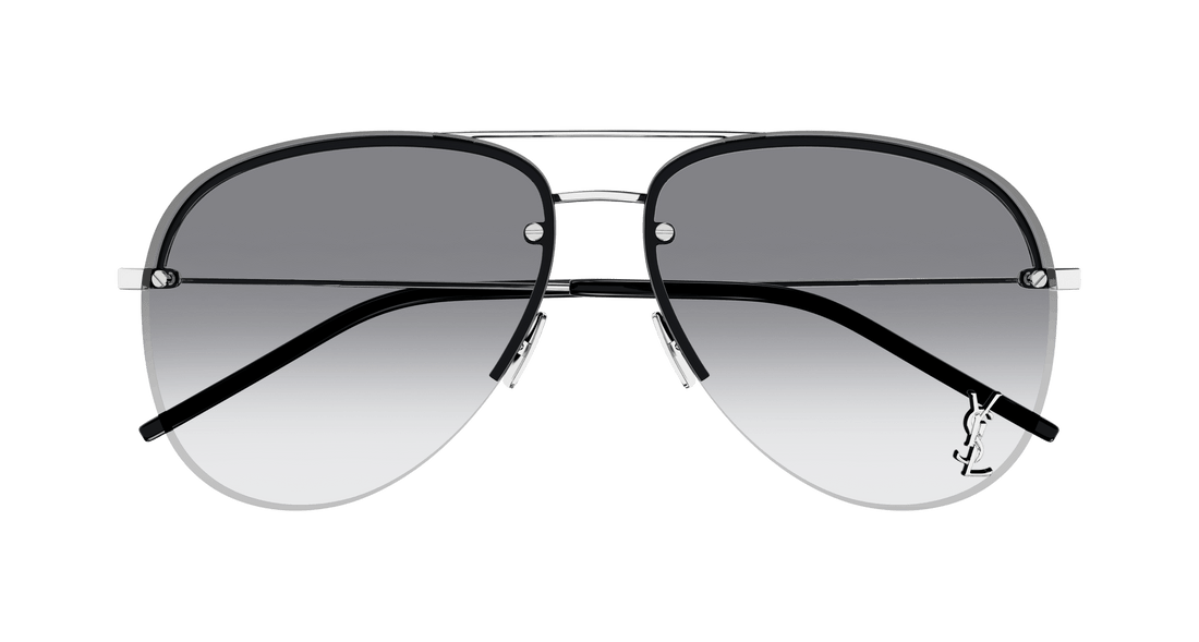 Óculos de sol saint laurent classic 11 m 005 pilot unisex tamanho 59mm - Vista de detalhe