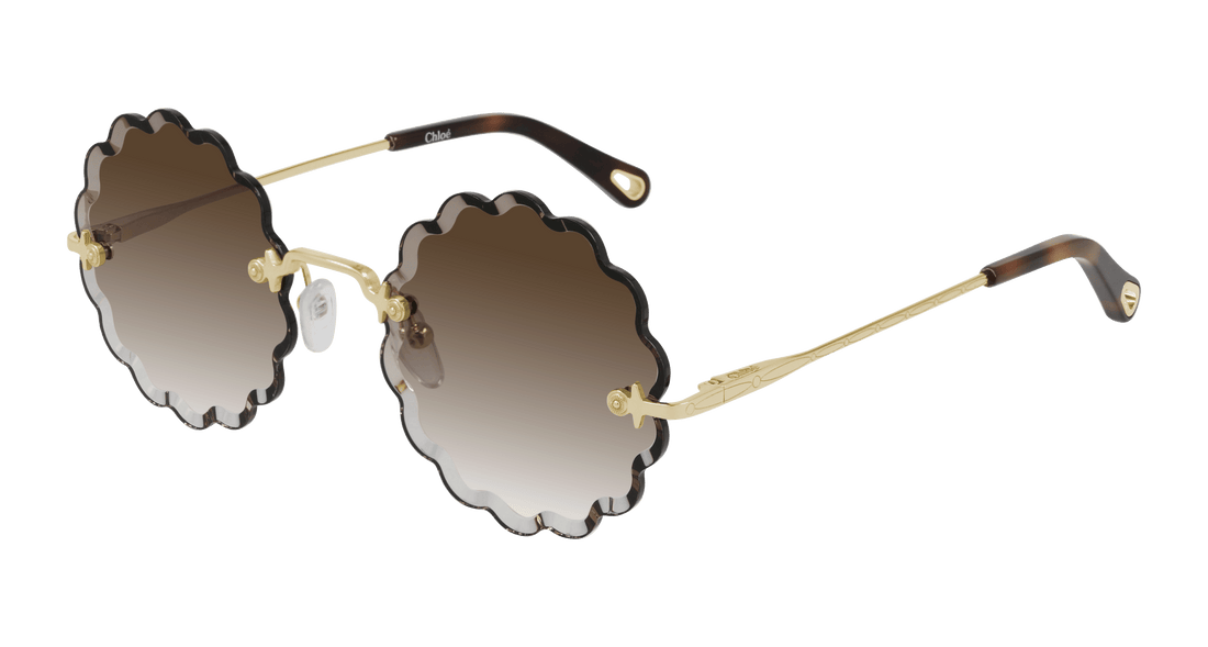 Lunettes de soleil chloé ch0047s 001 irregular femenino taille 60mm - Vue principale