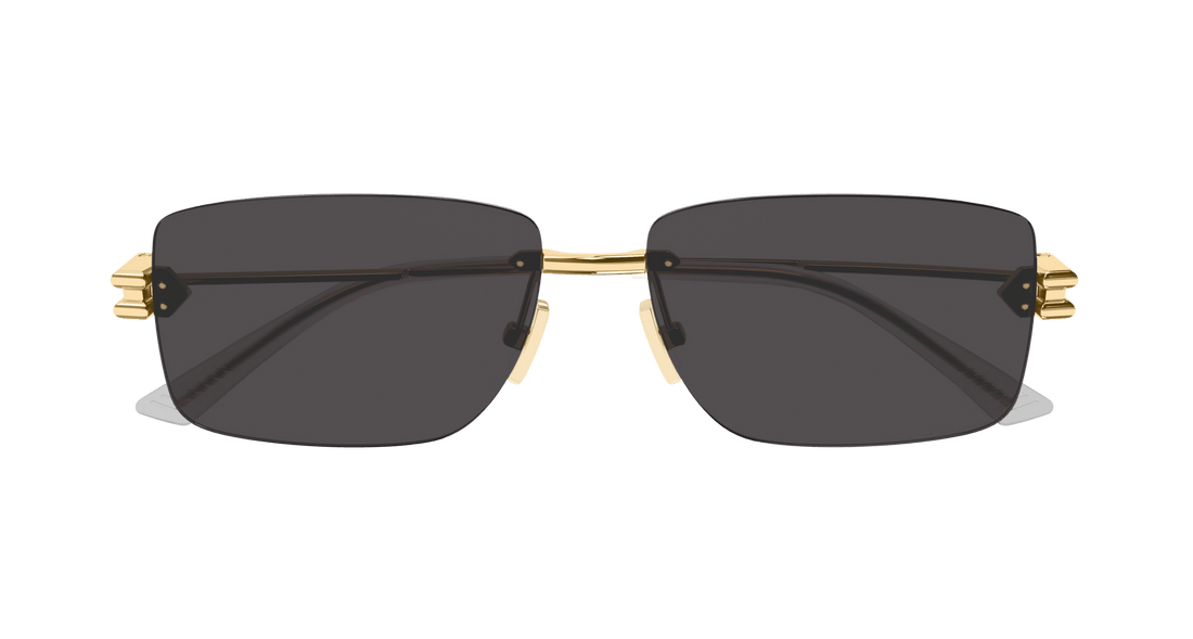 Óculos de sol bottega veneta bv1126s 002 rectangular masculino tamanho 58mm - Vista de detalhe