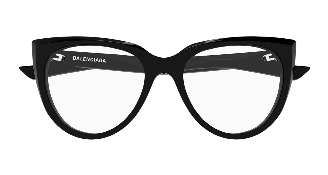 Lunettes de vue balenciaga bb0218o 001 femenino taille 53mm - Vue détaillée