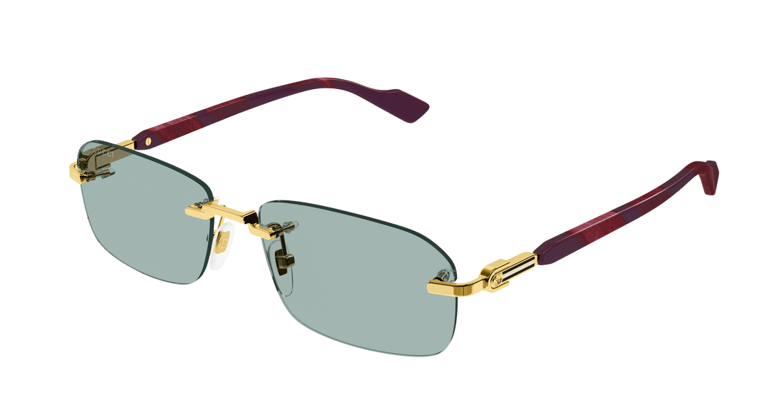 Óculos de sol gucci gg1221s 003 masculino tamanho 56mm - Vista principal