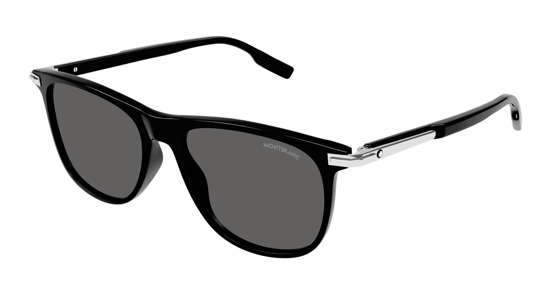 Lunettes de soleil montblanc mb0216s 001 masculino taille 56mm - Vue principale