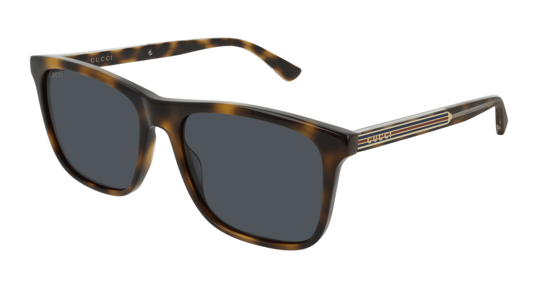 Óculos de sol gucci gg0381sn 009 masculino tamanho 57mm - Vista principal