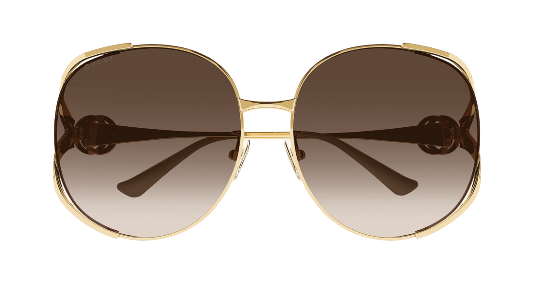 Óculos de sol gucci gg0225s 007 femenino tamanho 63mm - Vista de detalhe