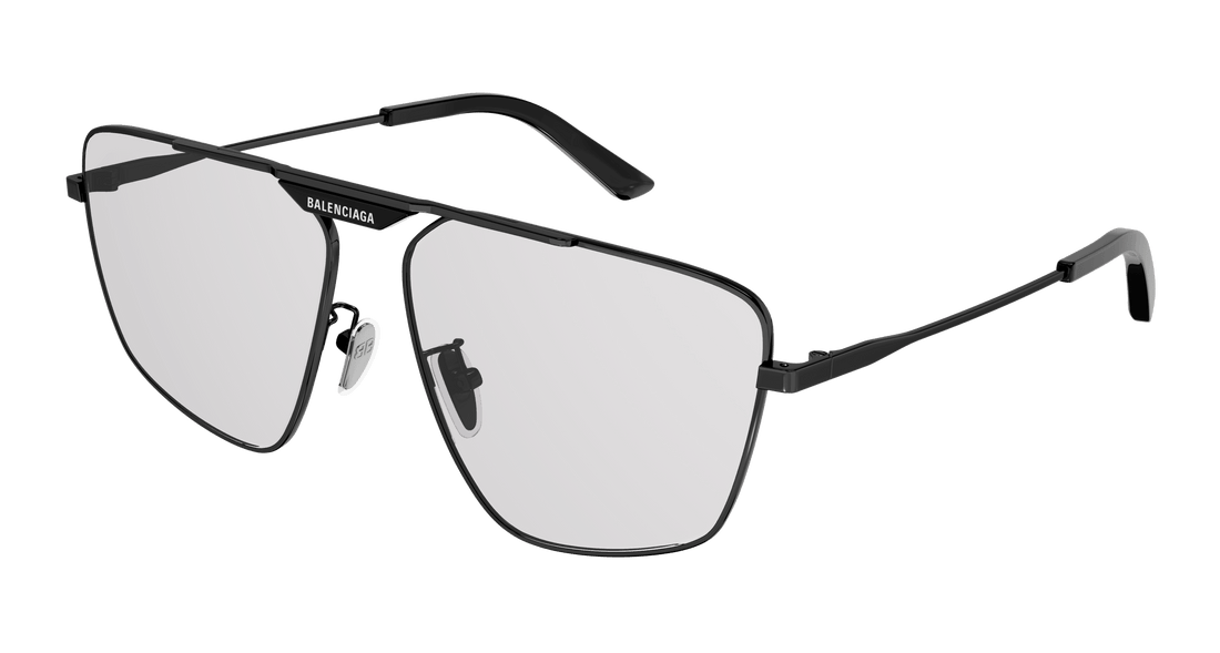Lunettes de soleil balenciaga bb0246sa 004 geometric masculino taille 61mm - Vue principale