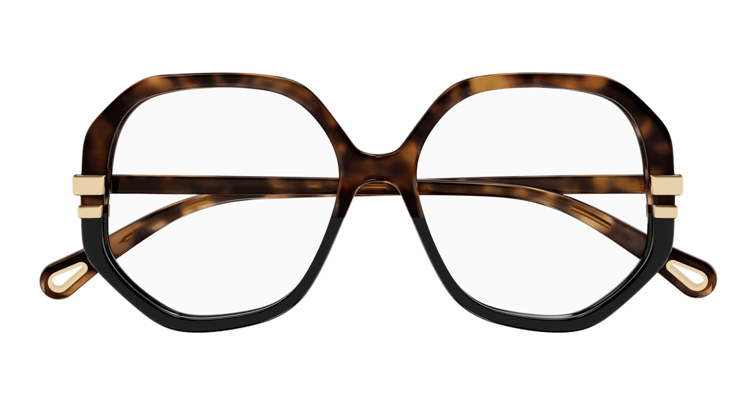 Óculos graduados chloé ch0107o 011 femenino tamanho 54mm - Vista de detalhe