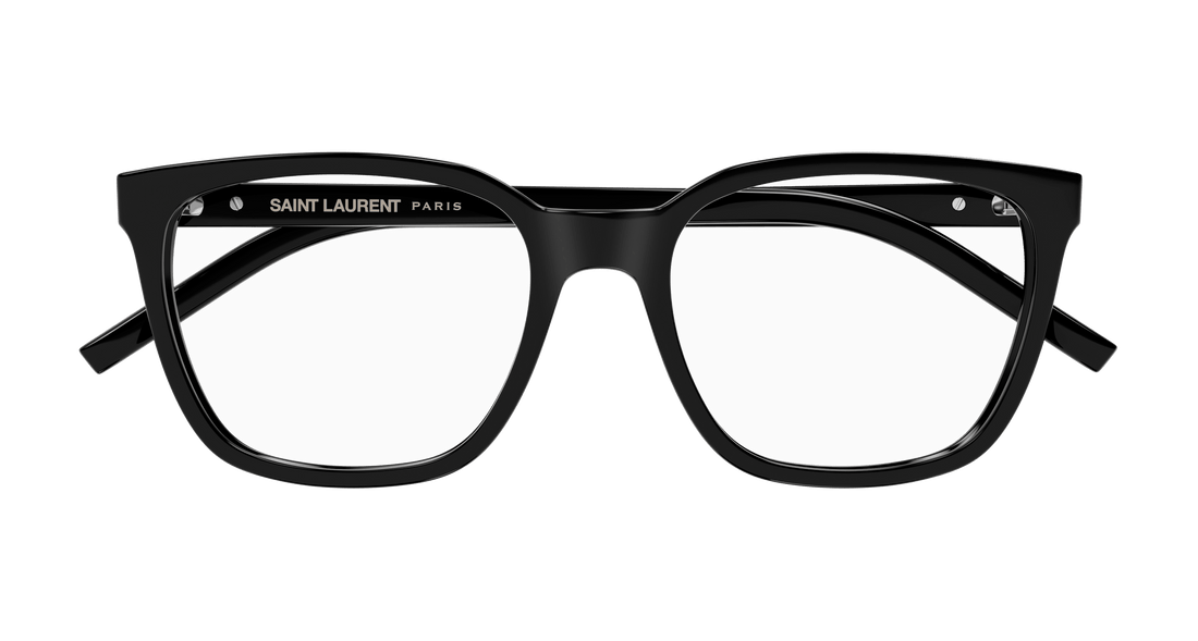 Óculos graduados saint laurent sl m129 001 unisex tamanho 54mm - Vista de detalhe