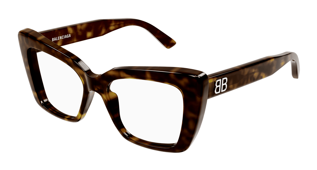 Lunettes de vue balenciaga bb0297o 002 femenino taille 52mm - Vue principale