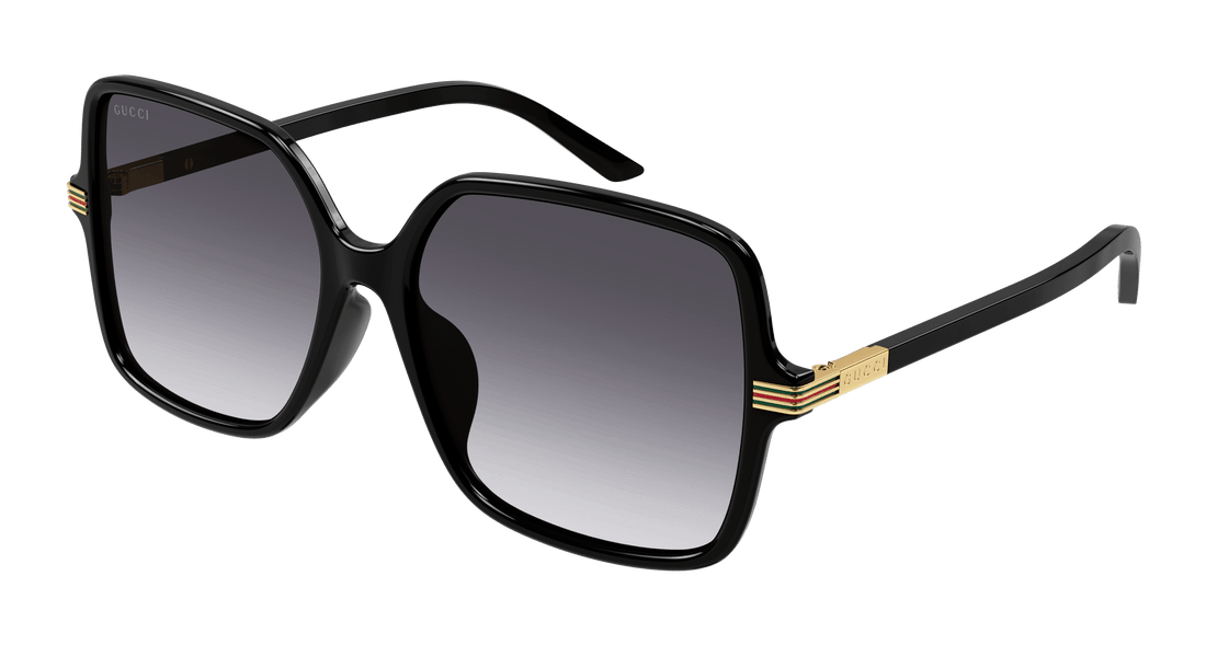 Sonnenbrillen gucci gg1448sa 001 negro square femenino größe 59mm - Hauptansicht