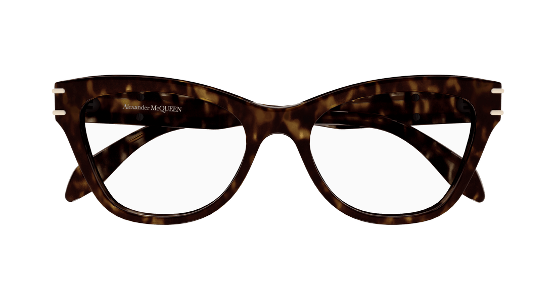 Lunettes de vue alexander mcqueen am0401o 002 femenino taille 53mm - Vue détaillée