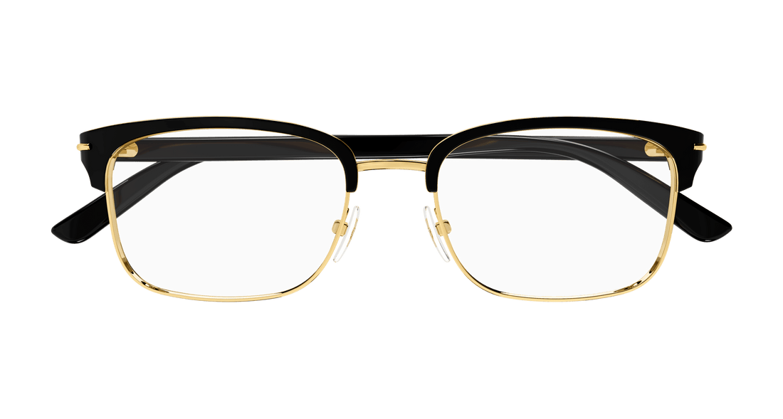 Occhiali da vista gucci gg1448o 001 masculino taglia 56mm - Vista dettagliata