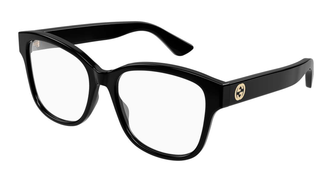 Óculos graduados gucci gg1340o 001 femenino tamanho 54mm - Vista principal