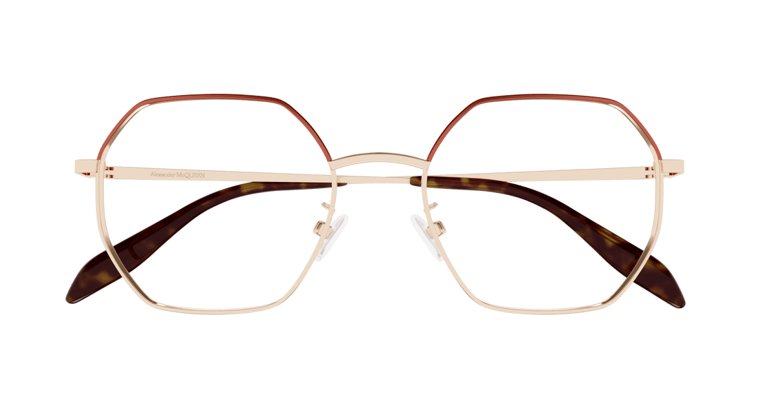 Brillen alexander mcqueen am0338o 007 unisex maat 54mm - Detailaanzicht
