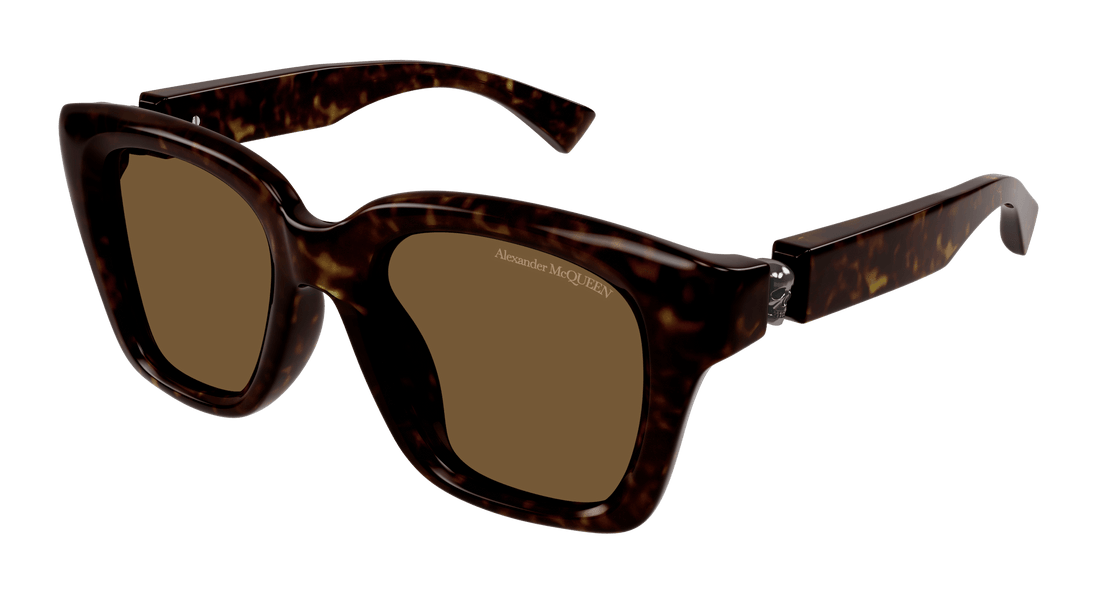 Óculos de sol alexander mcqueen am0432sa 005 masculino tamanho 52mm - Vista principal