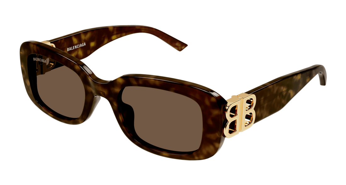 Lunettes de soleil balenciaga bb0310sk 002 rectangular femenino taille 53mm - Vue principale