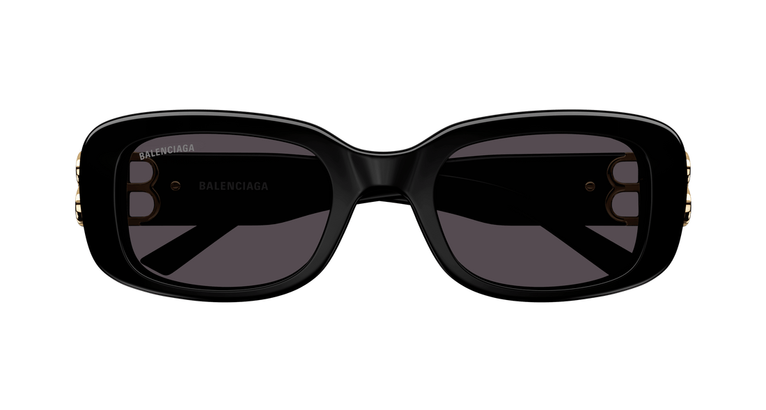 Lunettes de soleil balenciaga bb0310sk 001 rectangular femenino taille 53mm - Vue détaillée