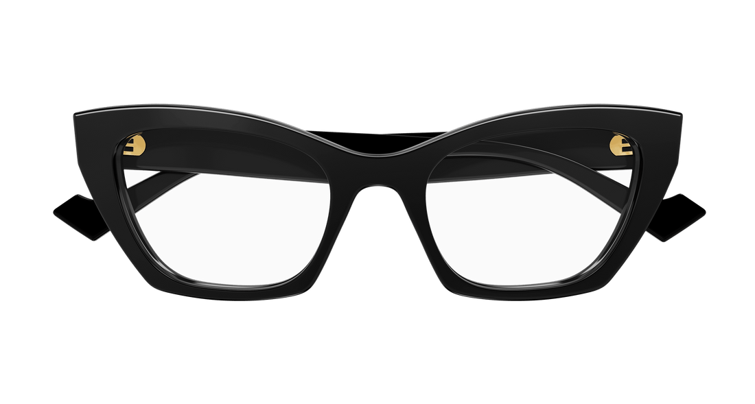 Occhiali da vista gucci gg1334o 001 femenino taglia 52mm - Vista dettagliata