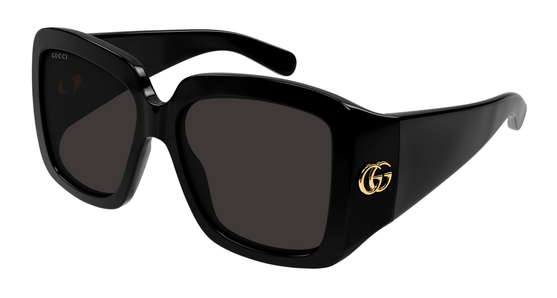 Sonnenbrillen gucci gg1402s 001 negro square femenino größe 55mm - Hauptansicht
