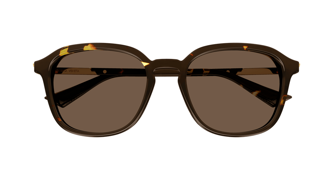 Óculos de sol bottega veneta bv1262sa 002 square masculino tamanho 55mm - Vista de detalhe