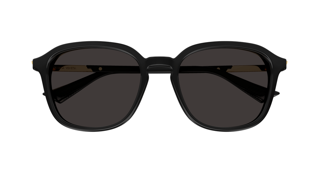 Óculos de sol bottega veneta bv1262sa 001 square masculino tamanho 55mm - Vista de detalhe
