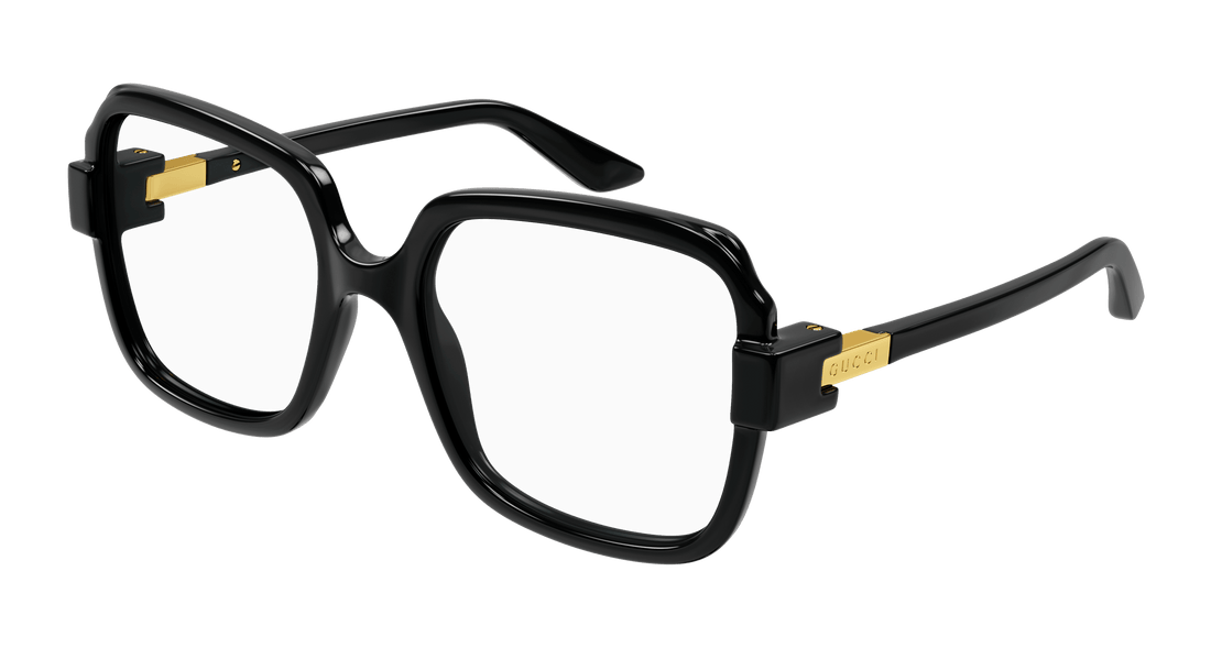 Glasögon gucci gg1433o 001 femenino storlek 55mm - Huvudvy