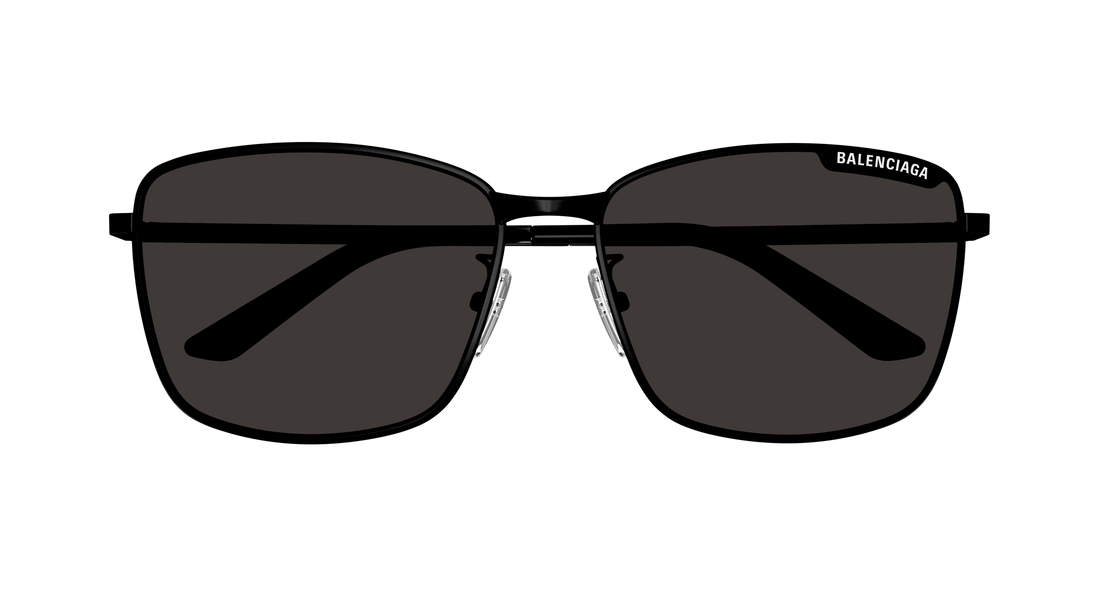 Lunettes de soleil balenciaga bb0280sa 001 square unisex taille 60mm - Vue détaillée