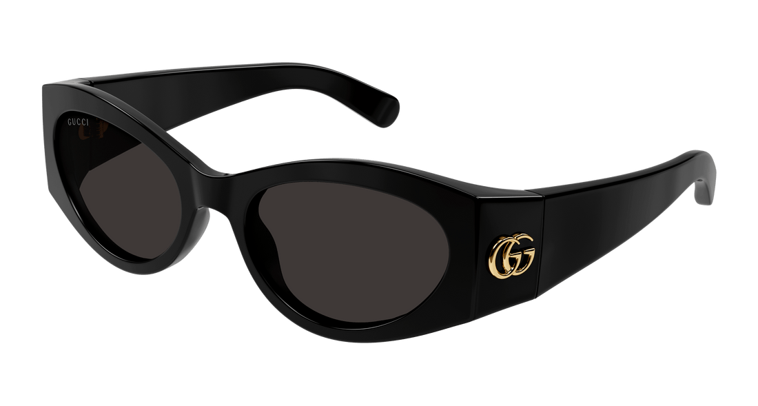 Óculos de sol gucci gg1401s 001 negro oval femenino tamanho 53mm - Vista principal