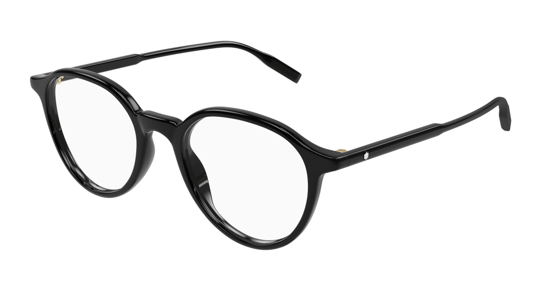 Prescription glasses montblanc mb0291o 001 masculino size 50mm - Main view