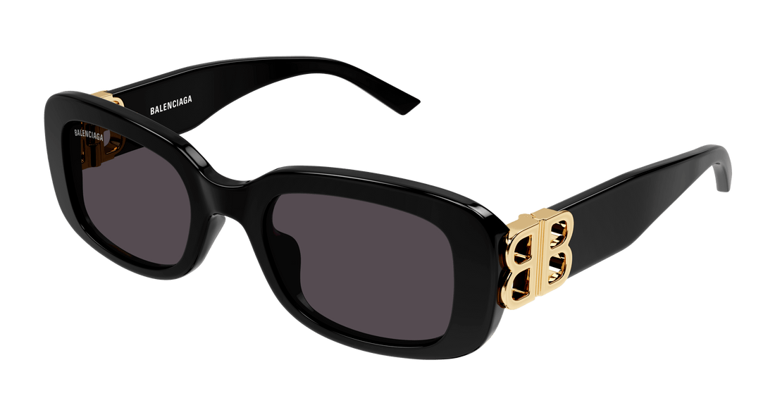 Lunettes de soleil balenciaga bb0310sk 001 rectangular femenino taille 53mm - Vue principale