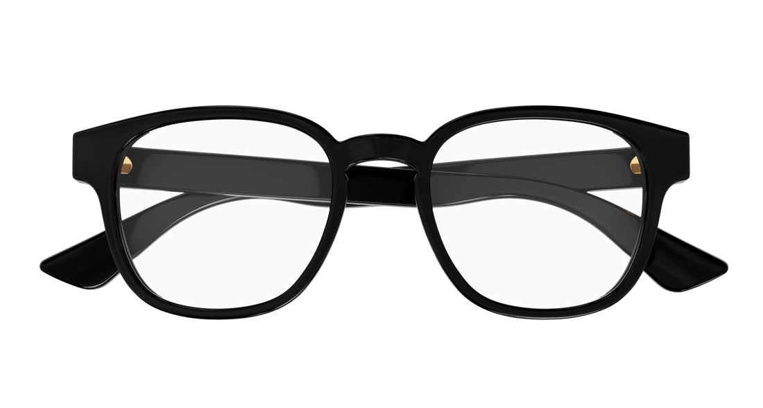 Occhiali da vista gucci gg1343o 001 masculino taglia 49mm - Vista dettagliata