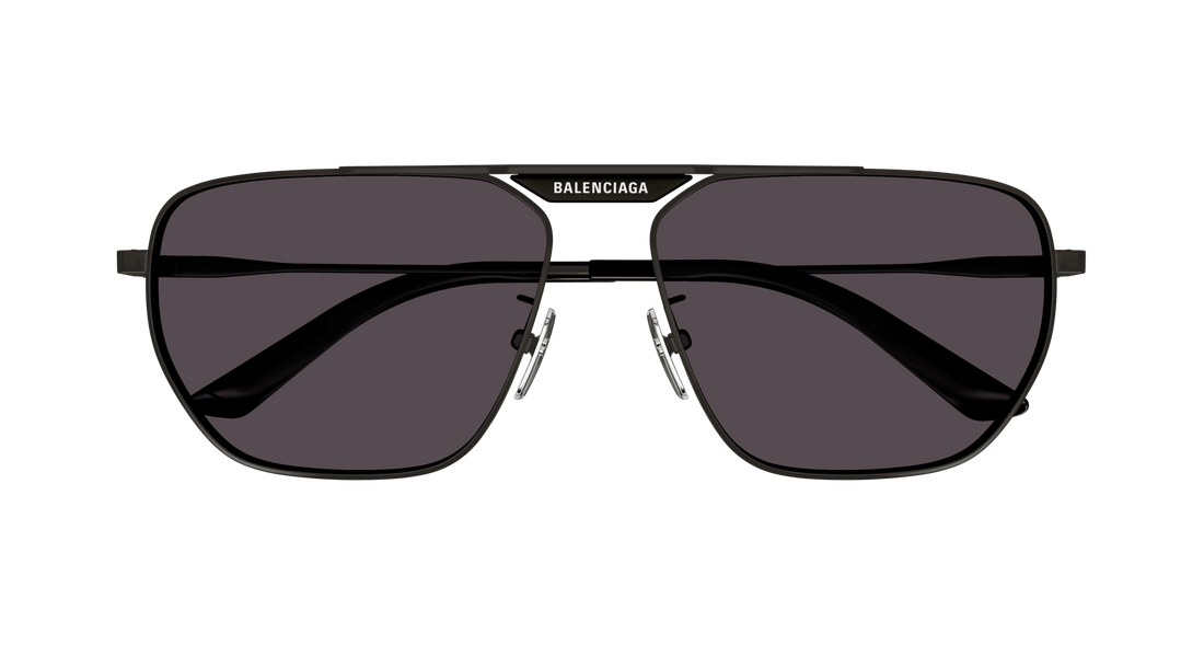 Sunglasses balenciaga bb0298sa 001 rectangular masculino size 61mm - Detailed view