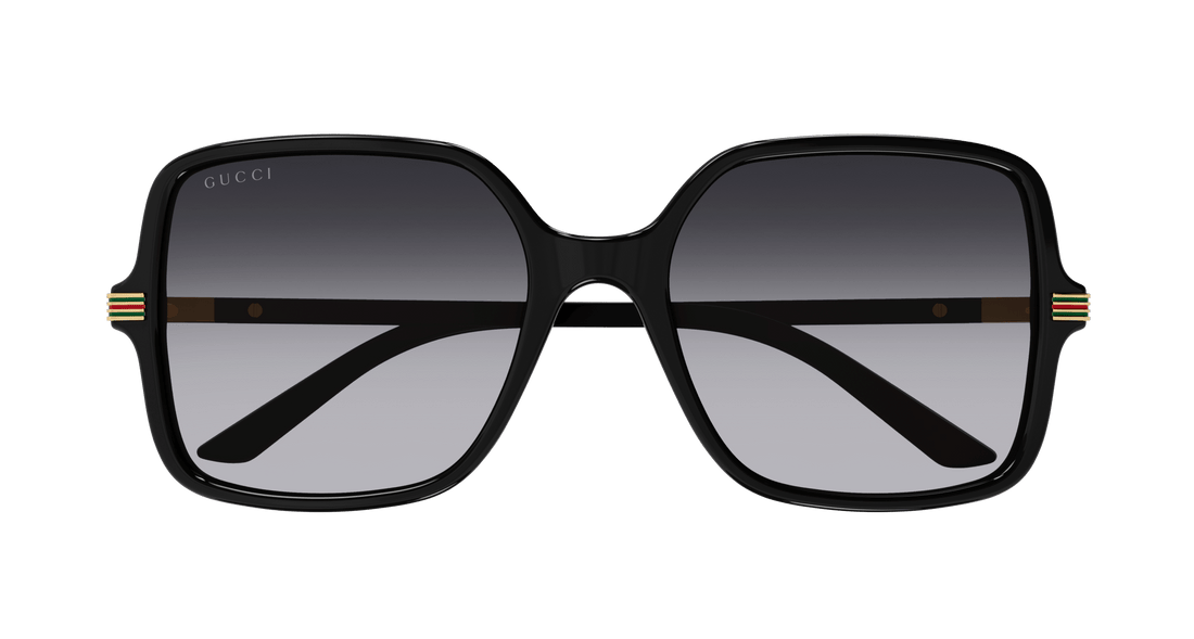 Óculos de sol gucci gg1449s 001 femenino tamanho 55mm - Vista de detalhe