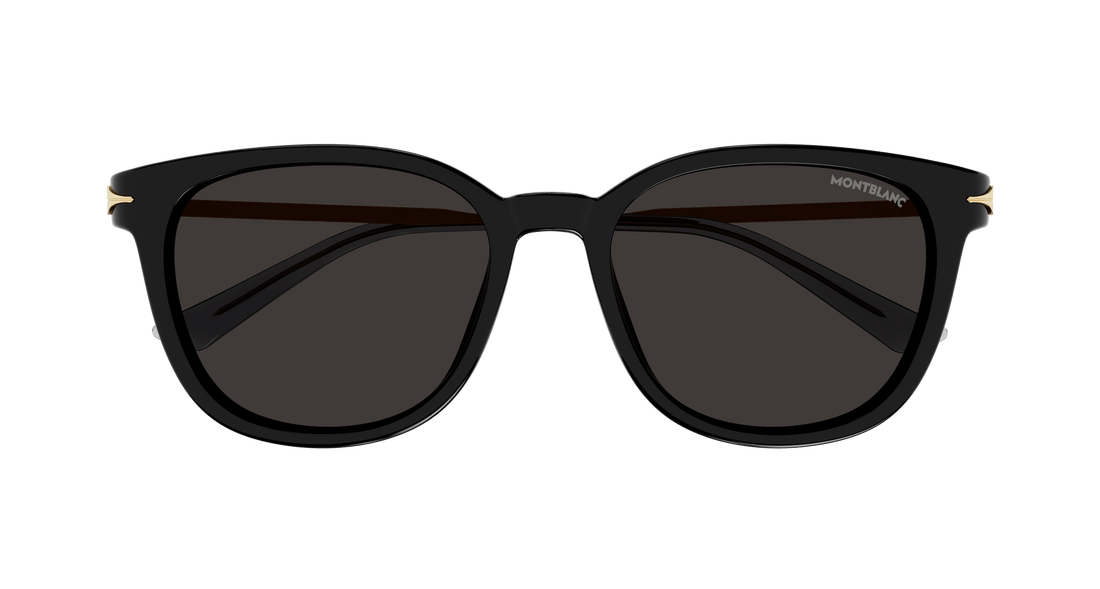 Lunettes de soleil montblanc mb0304sa 001 square masculino taille 55mm - Vue détaillée