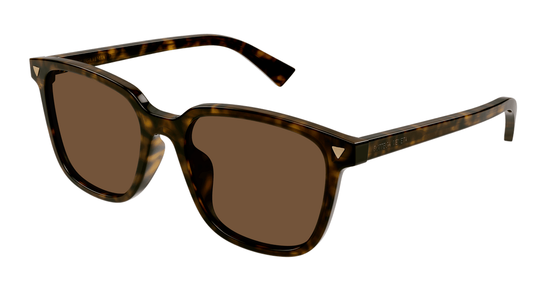 Óculos de sol bottega veneta bv1255sa 002 square unisex tamanho 55mm - Vista principal