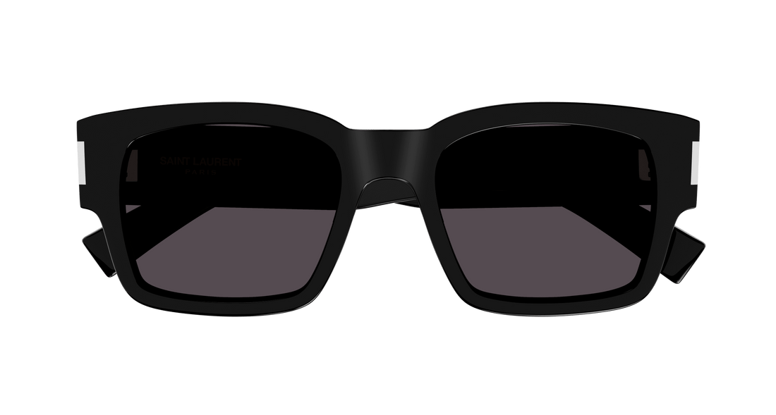 Óculos de sol saint laurent sl 617 001 square masculino tamanho 53mm - Vista de detalhe