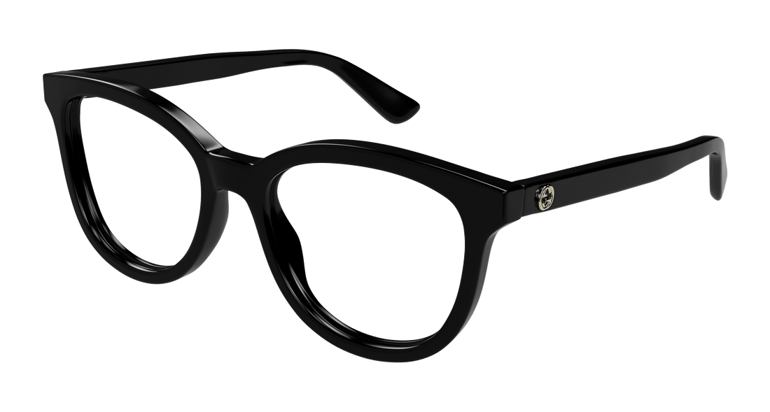 Occhiali da vista gucci gg1687o 001 negro cat eye femenino taglia 52mm - Vista principale