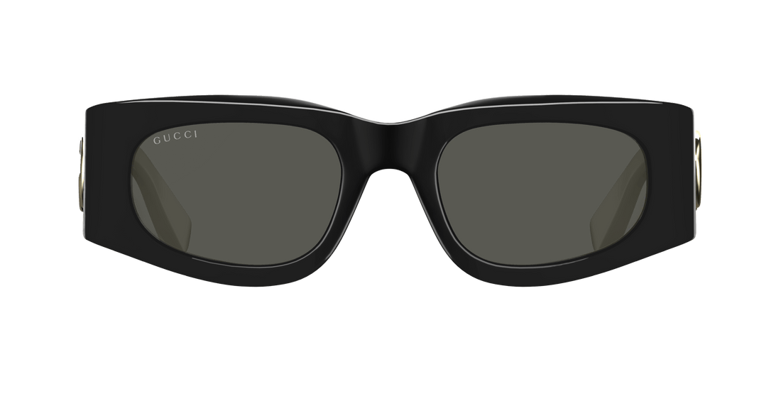 Sunglasses gucci gg1664s 001 negro rectangular / squared femenino size 51mm - Detailed view