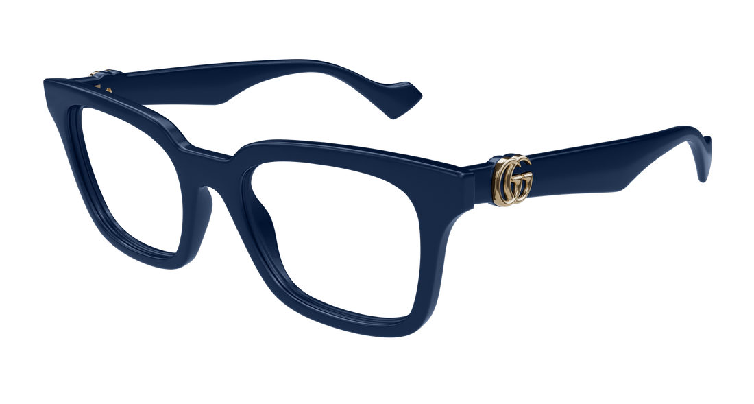 Brillen gucci gg1728o 003 azul rectangular / squared femenino größe 51mm - Hauptansicht