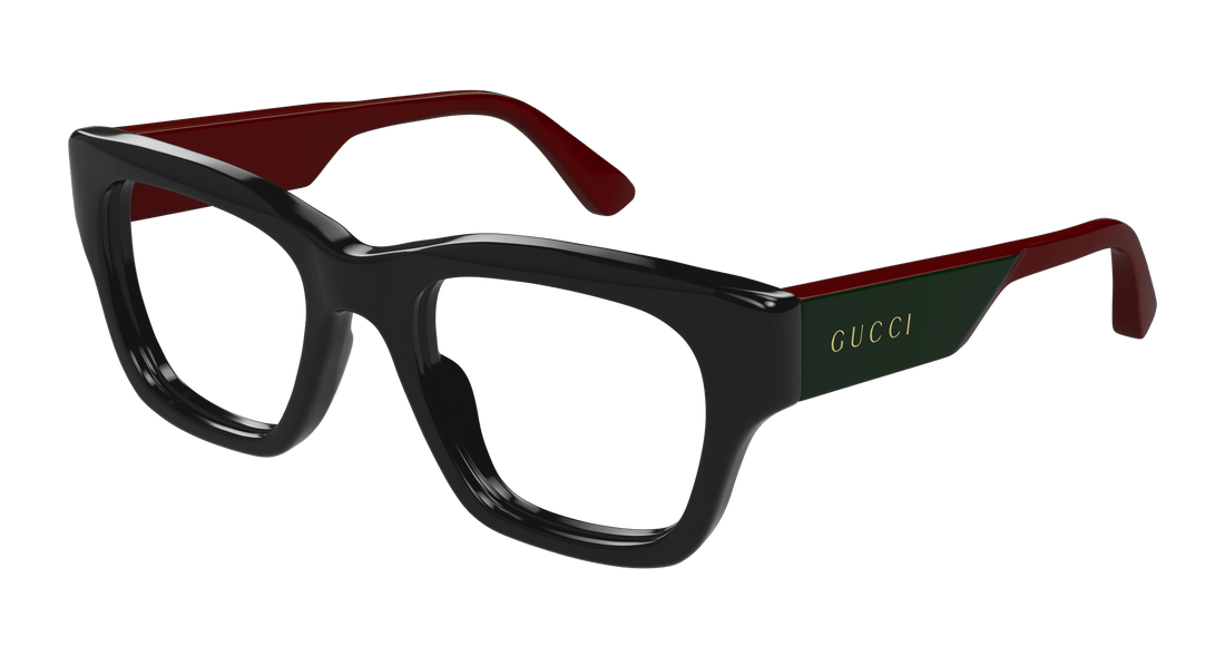 Occhiali da vista gucci gg1669o 010 negro rectangular / squared masculino taglia 52mm - Vista principale