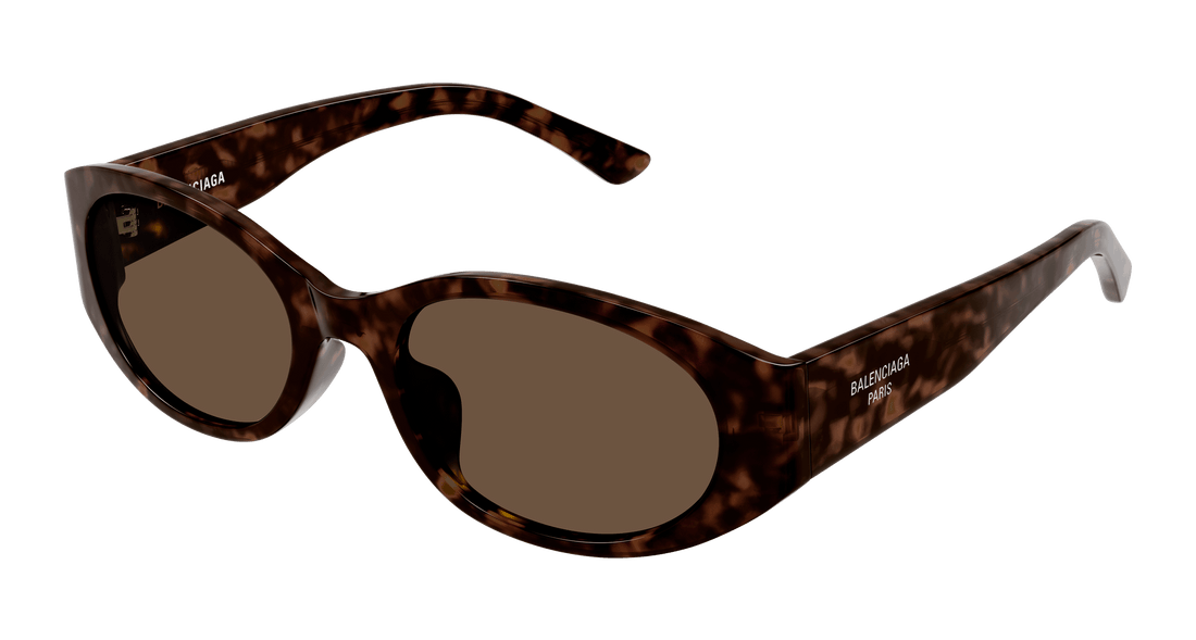 Sunglasses balenciaga bb0369sk 002 havana round/oval/panthos femenino size 55mm - Main view