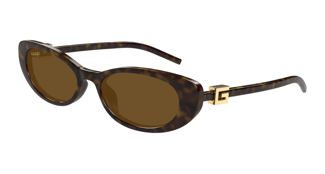 Sunglasses gucci gg1680s 004 havana cat eye femenino size 52mm - Main view