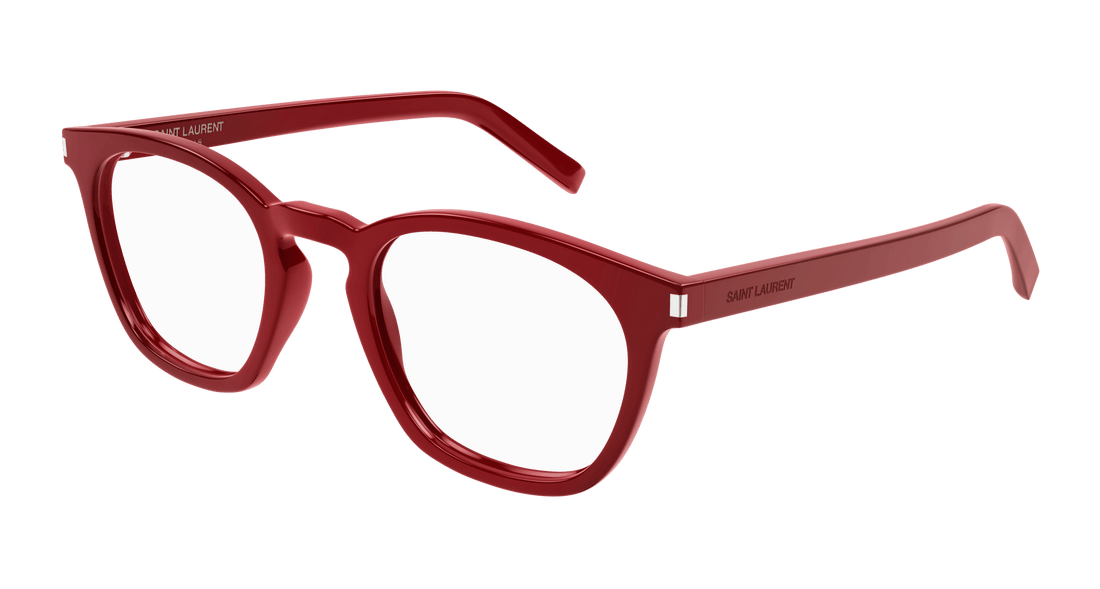 Brillen saint laurent sl 28 opt 011 rojo round/oval/panthos unisex größe 50mm - Hauptansicht